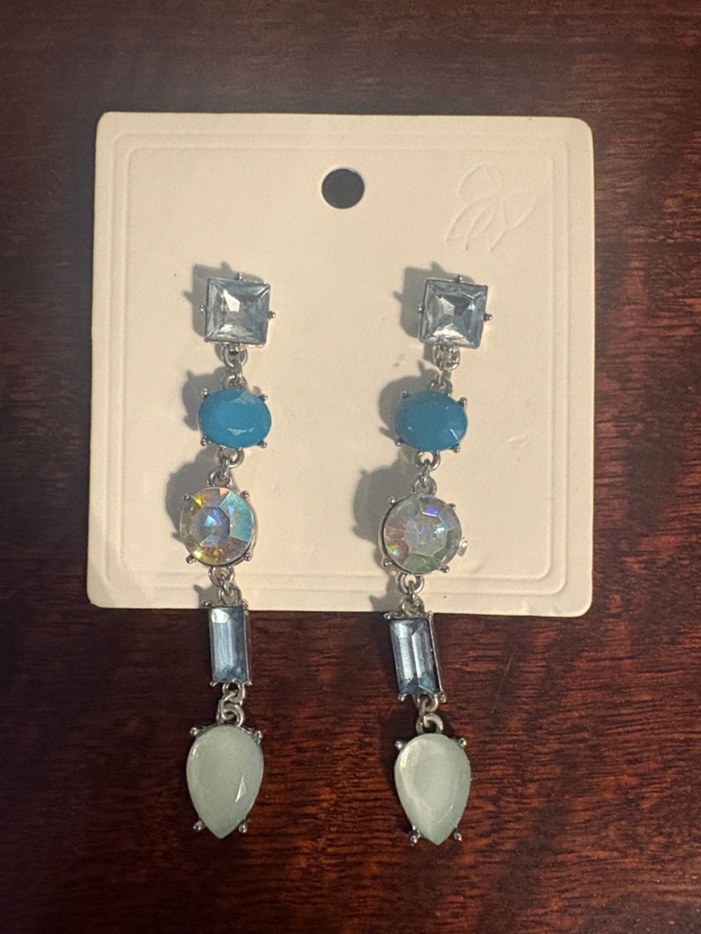 Soft Blue Drop Earrings | Elegant & Feminine